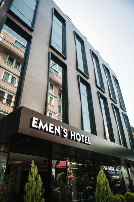 Emens Hotel Izmir Bagian luar foto