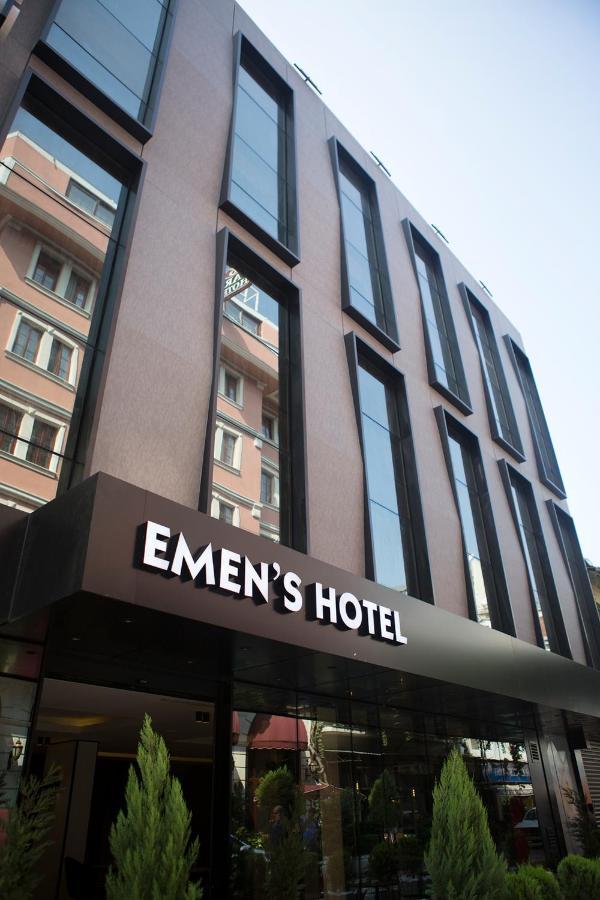 Emens Hotel Izmir Bagian luar foto